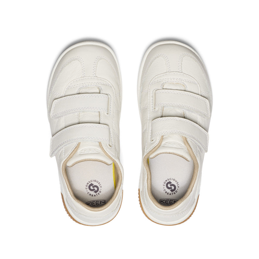 Big Kids' KNX T-Toe Sneaker | Star White/Star White - Image 4