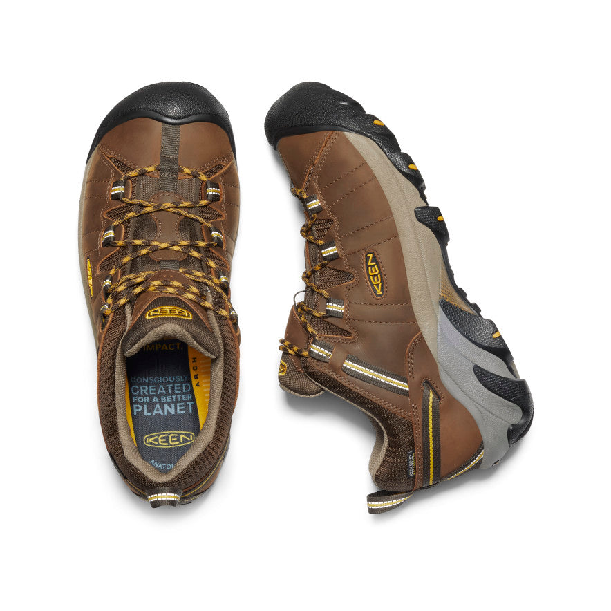 Men's Targhee II Waterproof | Cascade Brown/Golden Yellow - Image 4