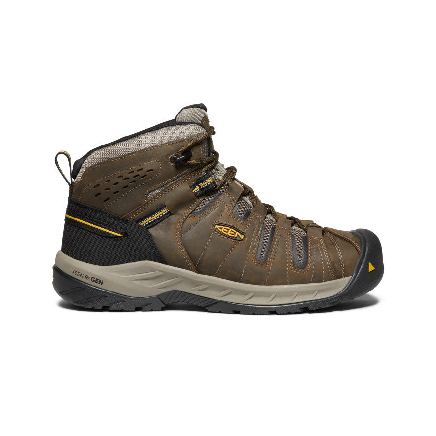 Men's Flint II Boot (Steel Toe) | Cascade Brown/Golden Rod