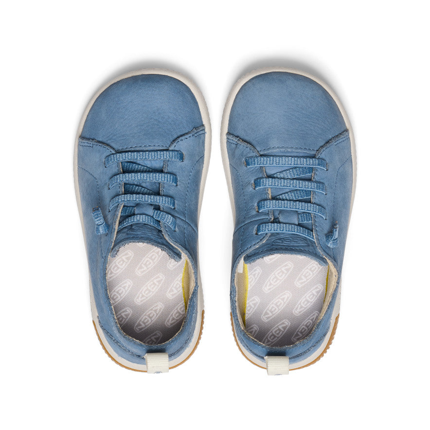 Little Kids' KNX Leather Sneaker | Coronet Blue/Vapor - Image 4