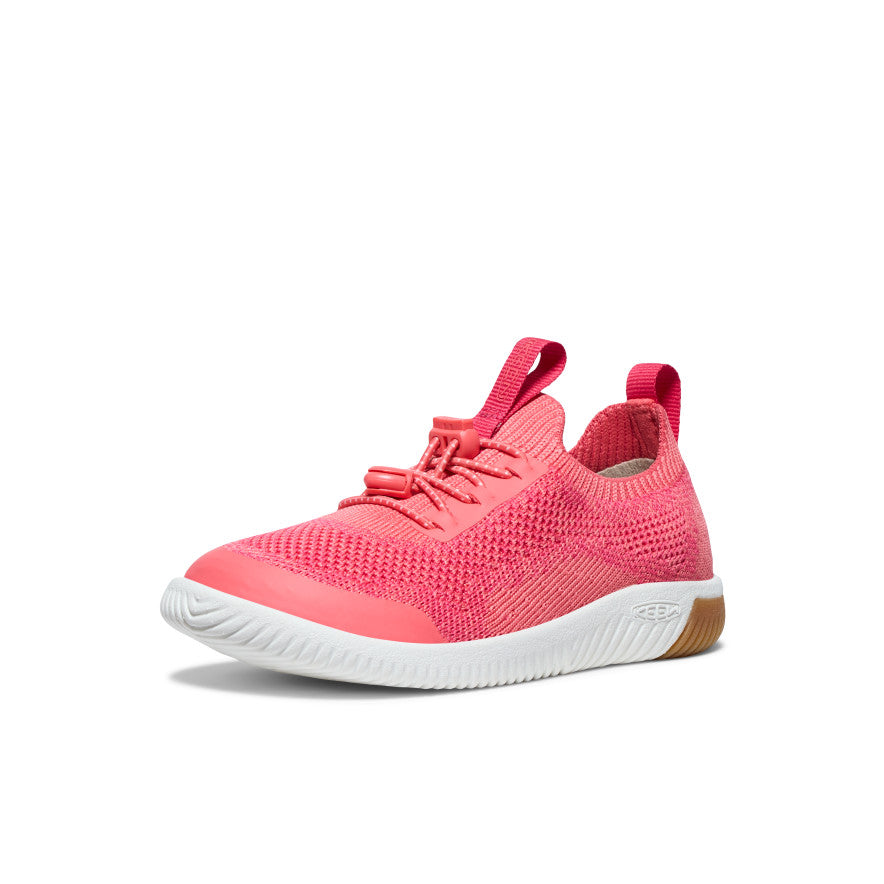 Little Kids' KNX Knit Sneaker | Dubarry/Star White - Image 3