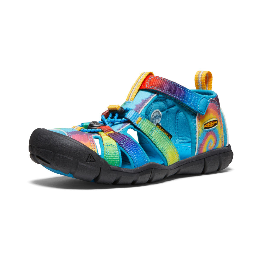 Big Kids' Seacamp II CNX | Vivid Blue/Original Tie Dye - Image 3