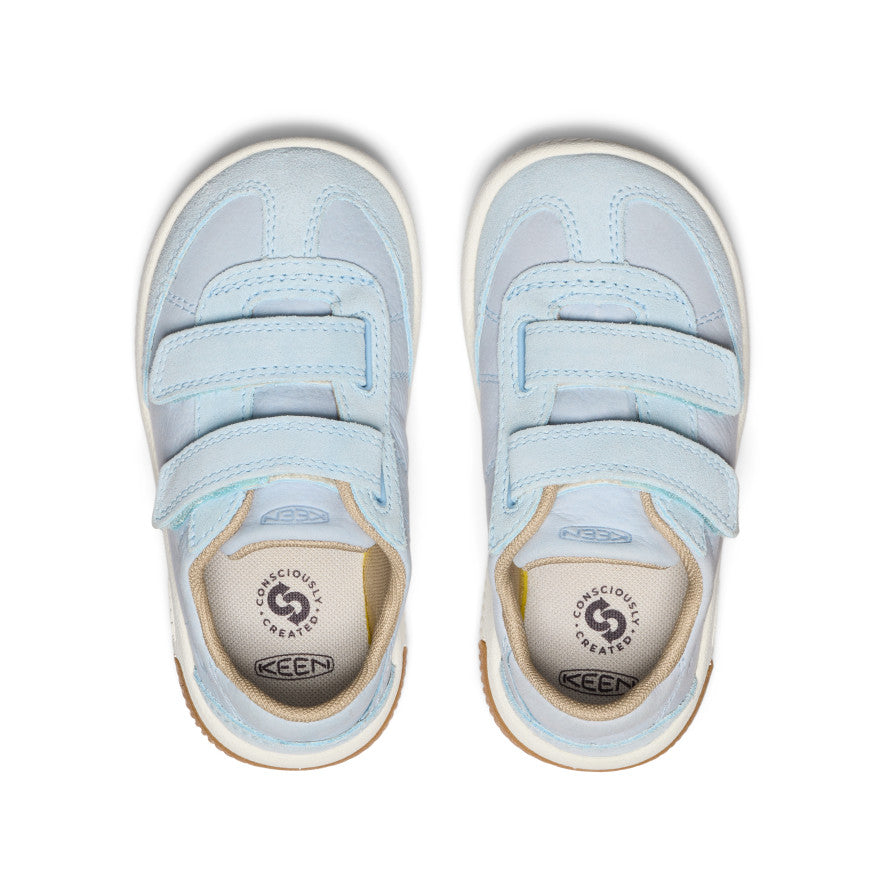 Little Kids' KNX T-Toe Sneaker | Skyway/Star White - Image 4