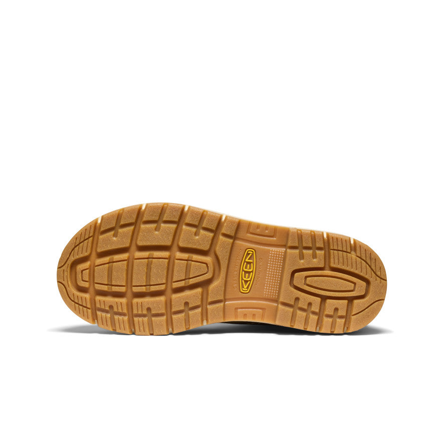 Women's San Jose 6 Waterproof 90° Heel Boot (Aluminum Toe) | Steel Grey/Gum - Image 6