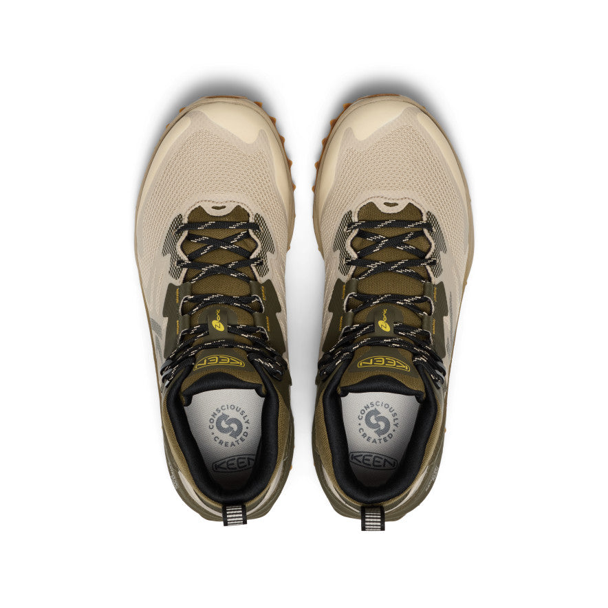 Men's Zionic NXT Waterproof Hiking Boot | Brindle/Lemon Curry - Image 4