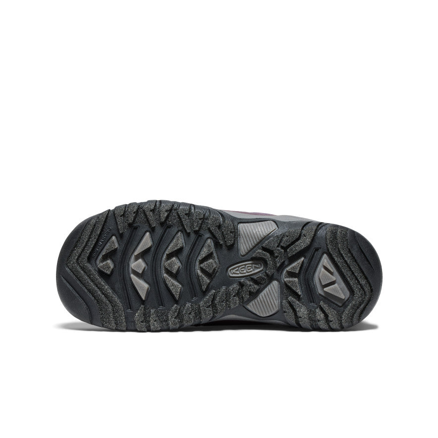 Big Kids' Puffrider Waterproof Winter Boot | Black Plum/Daiquiri Green - Image 6