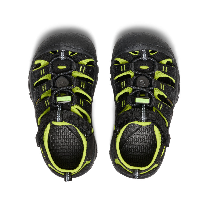 Little Kids' Newport H2 | Black/Lime Green - Image 4