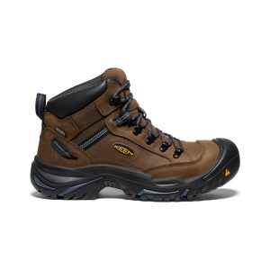 Men's Braddock AL Waterproof Mid (Steel Toe) | Bison/Ensign Blue