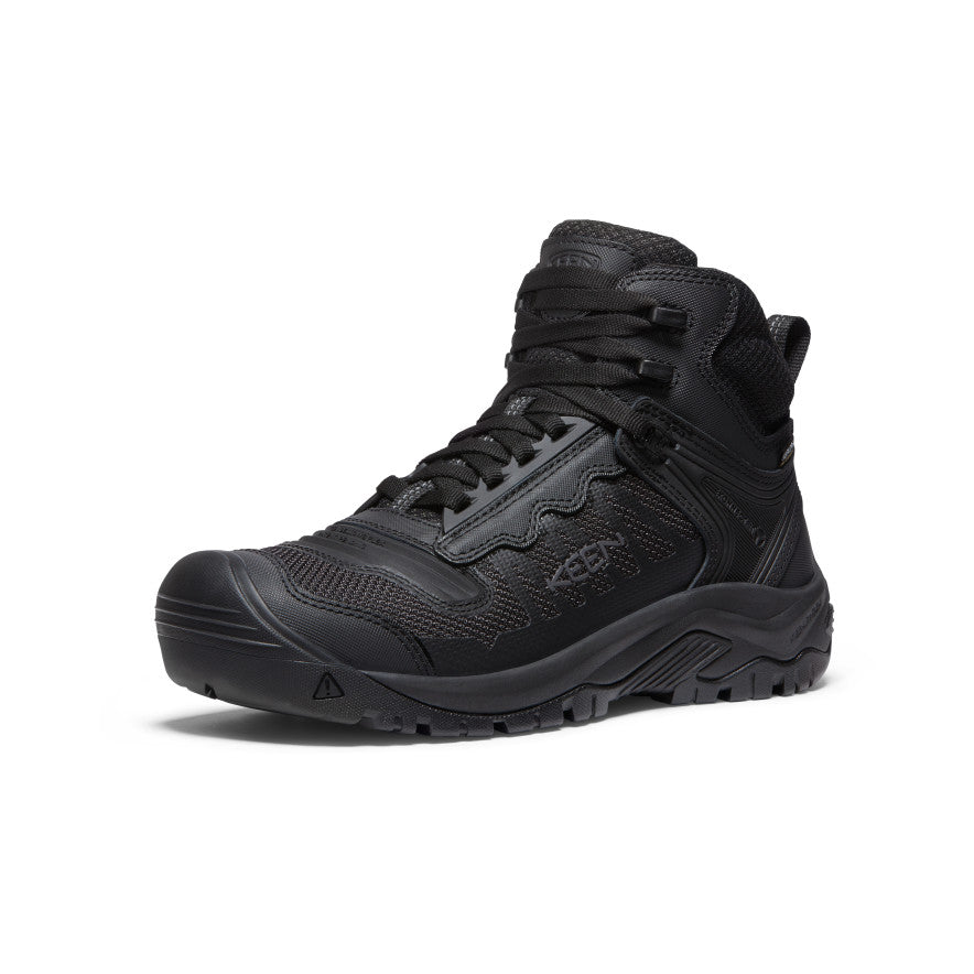 Men's Reno Waterproof Mid (Soft Toe) | Black/Black - Image 3