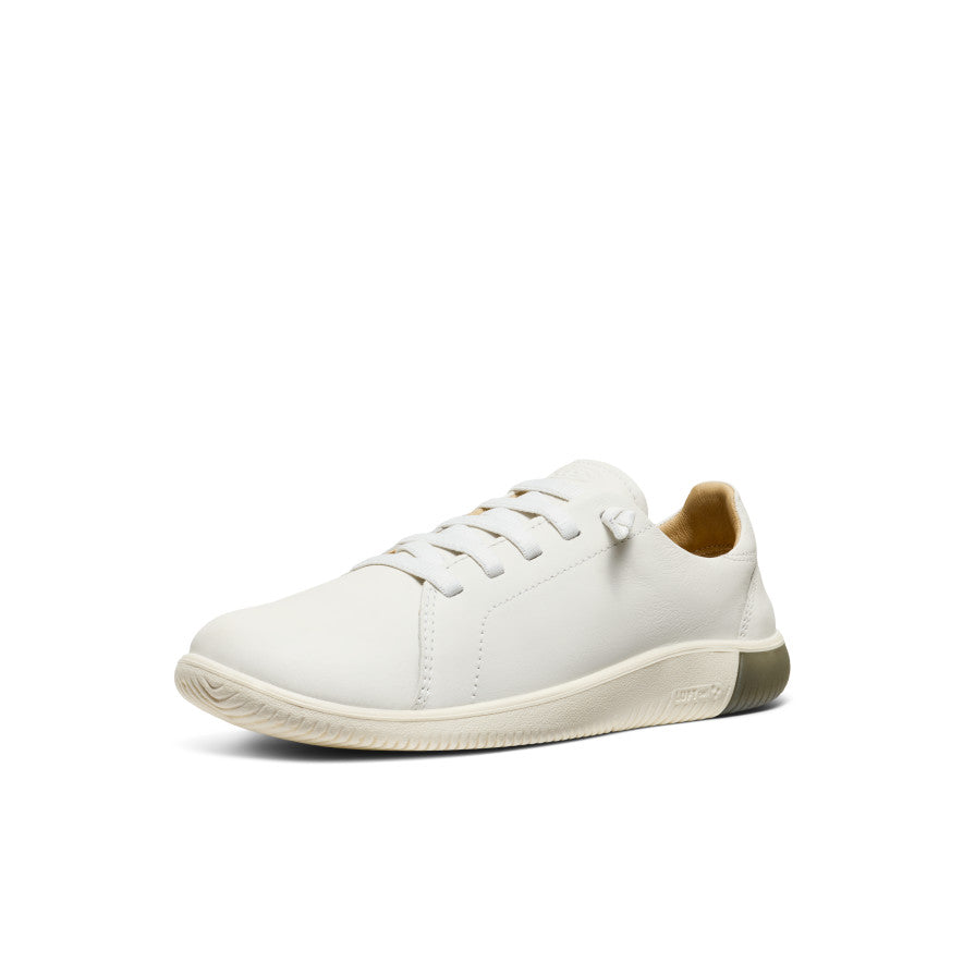 Men's KNX Leather Sneaker | Star White/Star White - Image 2
