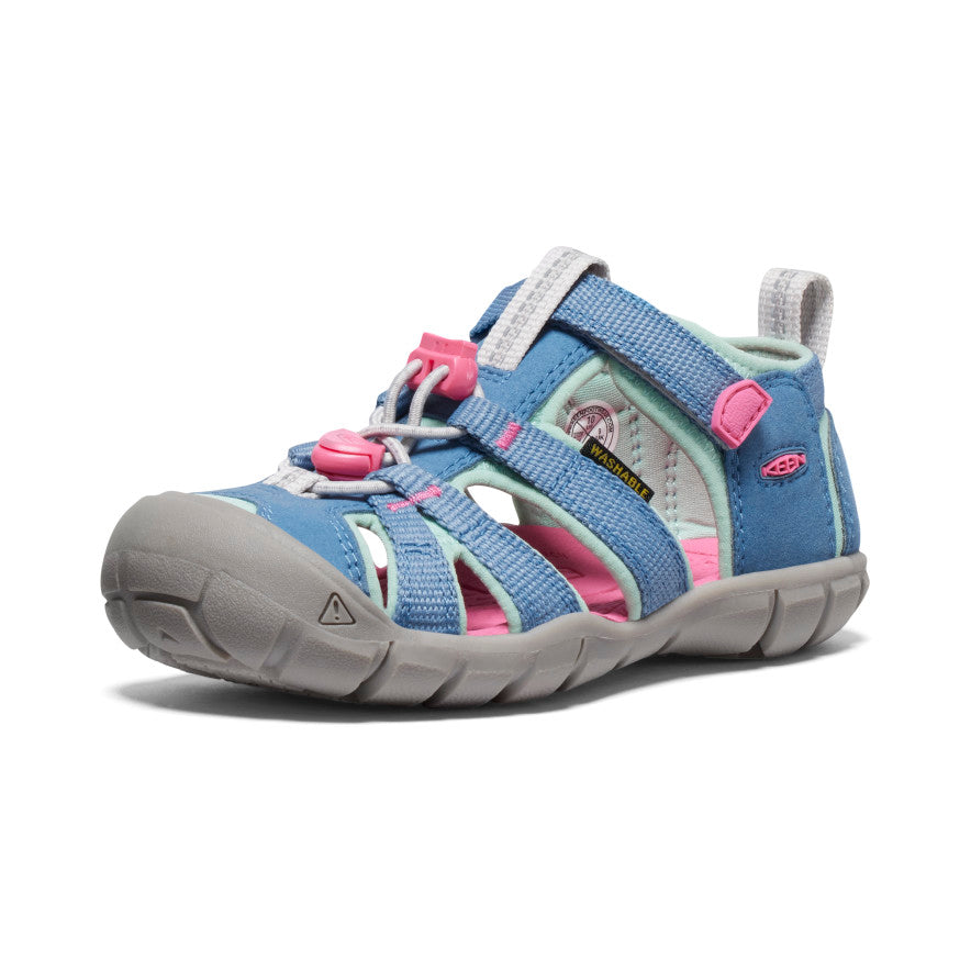 Little Kids' Seacamp II CNX | Coronet Blue/Hot Pink - Image 3