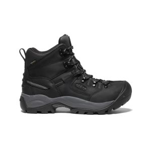 Men's Pittsburgh Energy 6 Waterproof Boot (Carbon Toe) | Black/Forged Iron