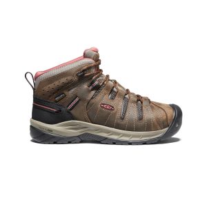 Women's Flint II Waterproof Boot (Soft Toe) | Cascade Brown/Brick Dust