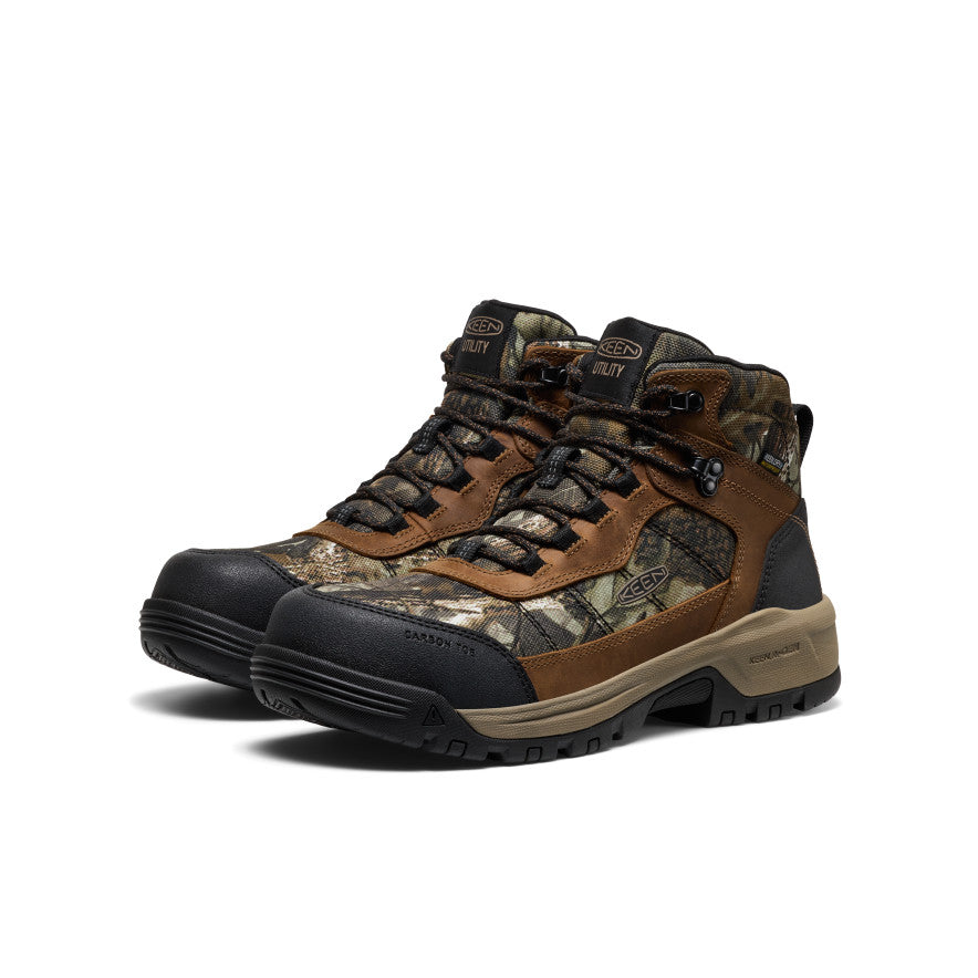 Men's Skokie Waterproof Work Boot (Carbon Toe) | Camo/Black - Image 2