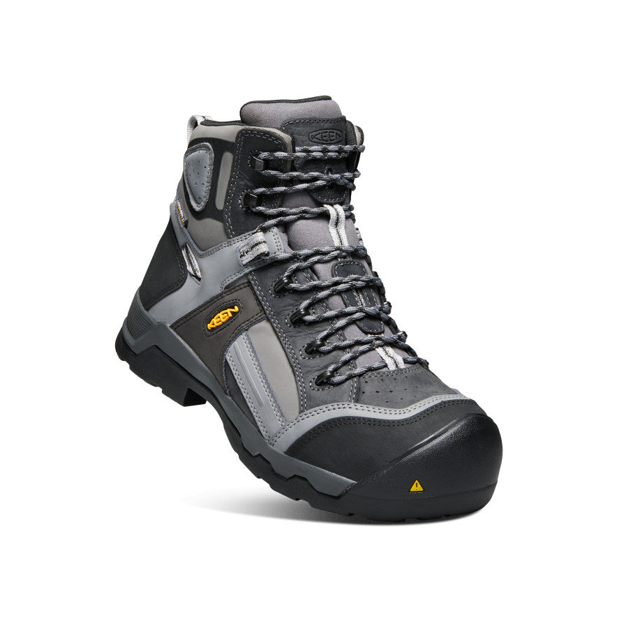 Men's Davenport 6 Insulated Waterproof Boot (Composite Toe) | Magnet/Steel Grey - Image 3