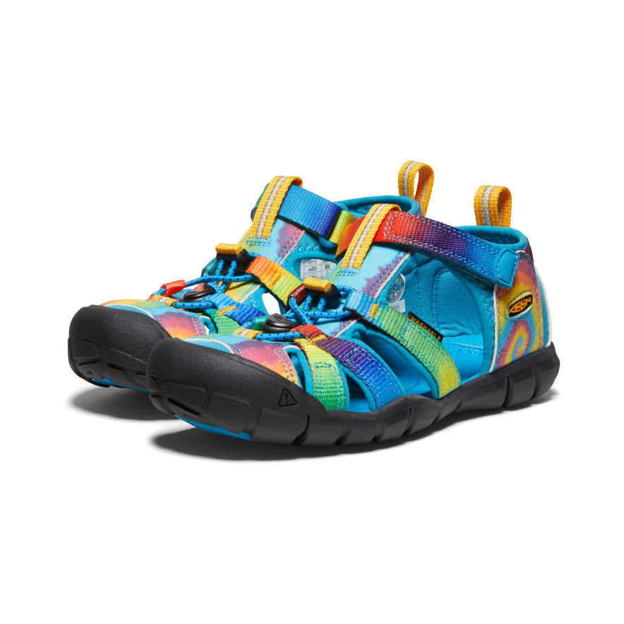 Big Kids' Seacamp II CNX | Vivid Blue/Original Tie Dye - Image 2