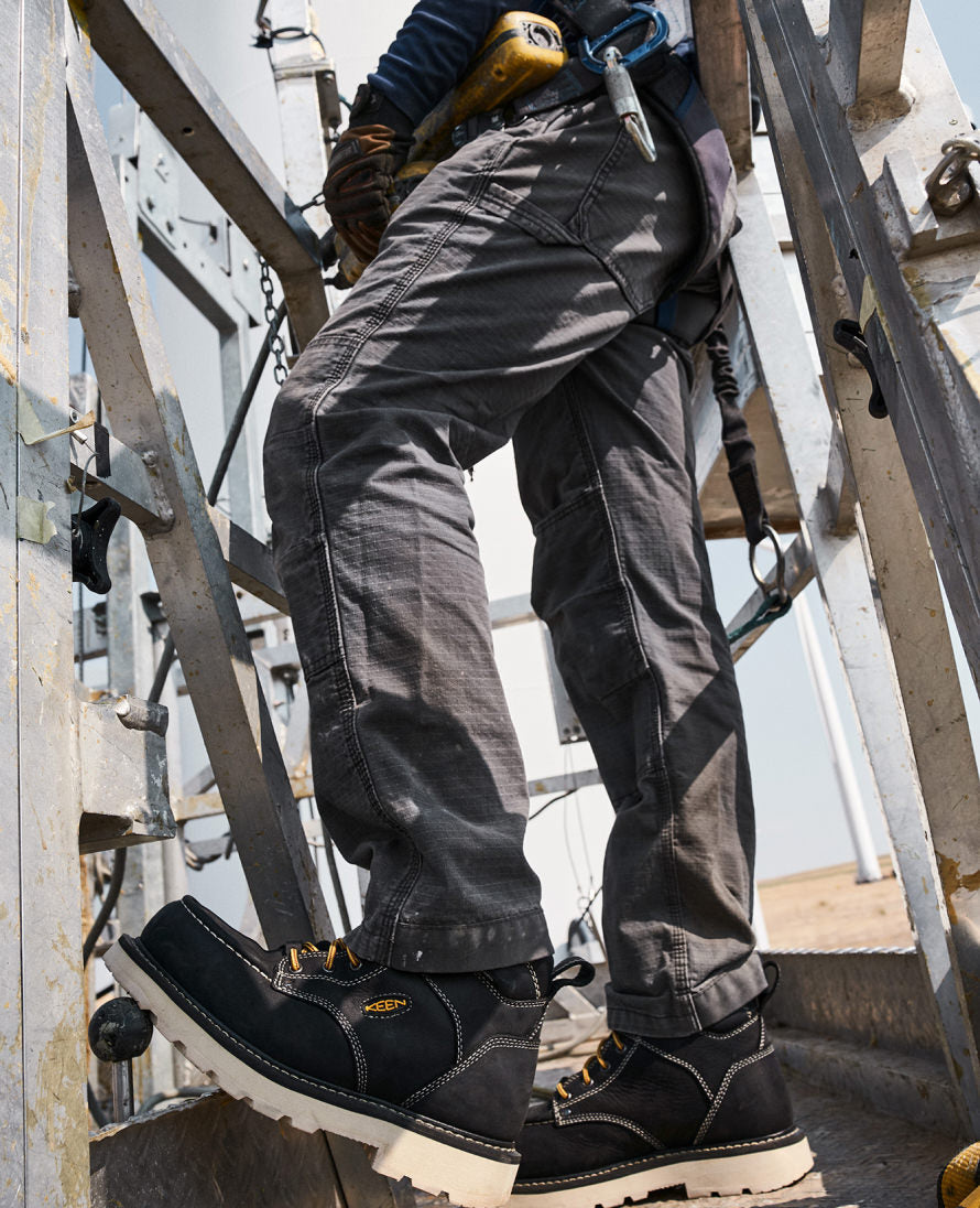 Men's Cincinnati 6 Waterproof 90° Heel Boot (Carbon Toe) | Belgian/Sandshell - Image 9