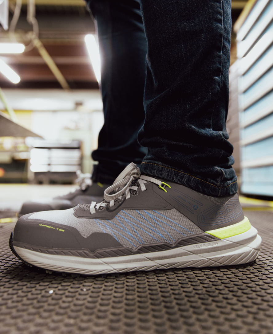 Men's Speedworks ESD Work Sneaker (Carbon Toe) | Steel Grey/Vintage Indigo - Image 9