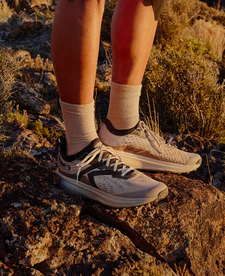 Men's Seek Trail Running Shoe | Willowherb/Orange Peel - Image 8