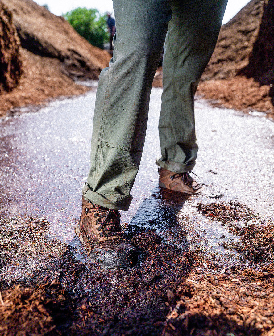 Women's Skokie Waterproof Work Boot (Soft Toe) | Camo/Black - Image 8