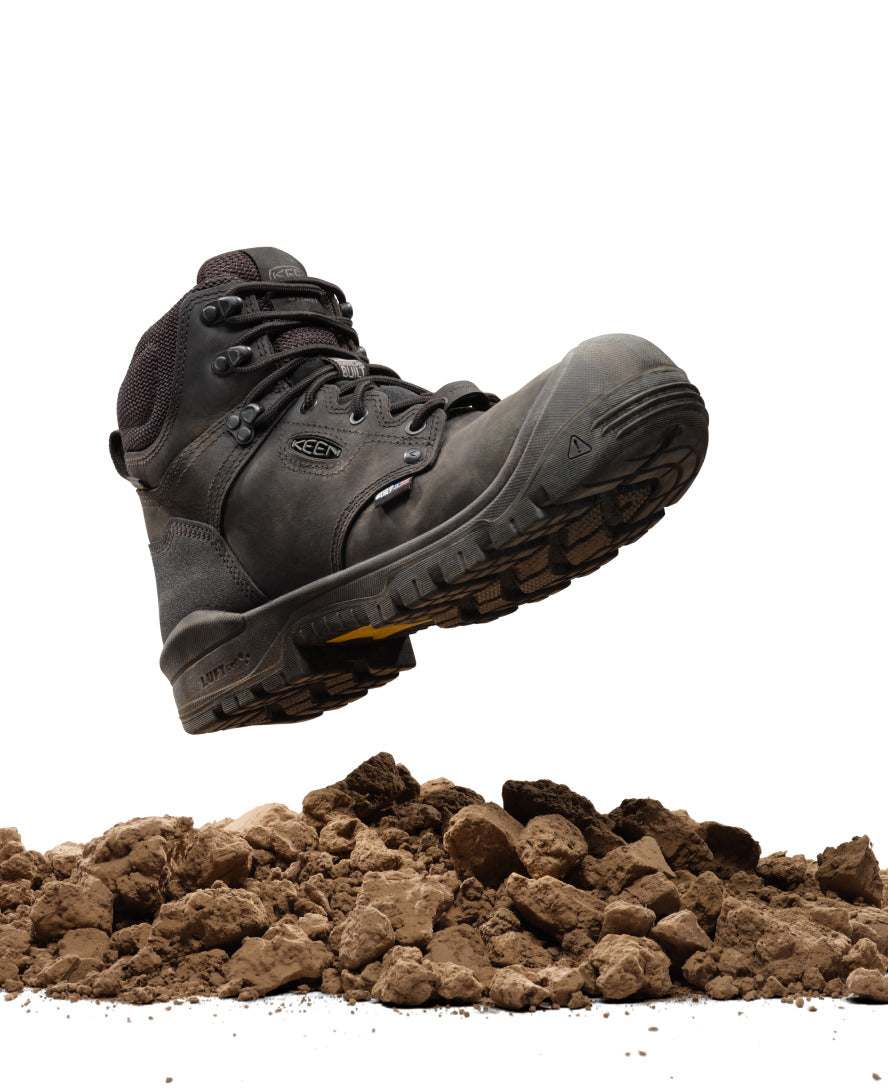 Men's Independence 6 Waterproof Boot (Soft Toe) | Black/Black - Image 8