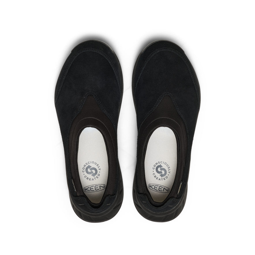 Women's TTS Moc Waterproof Sneaker | Black/Black - Image 4