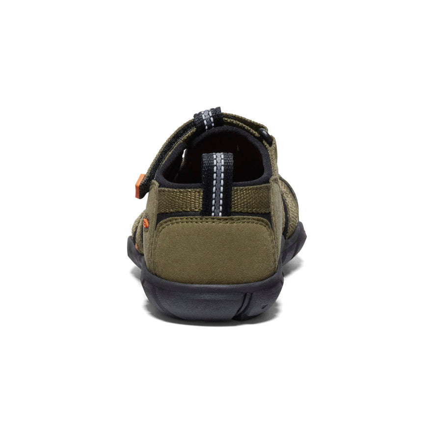 Little Kids' Seacamp II CNX | Dark Olive/Gold Flame - Image 5