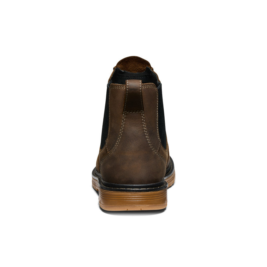 Men's San Jose Chelsea 90° Heel Boot (Aluminum Toe) | Cascade Brown/Gum - Image 5