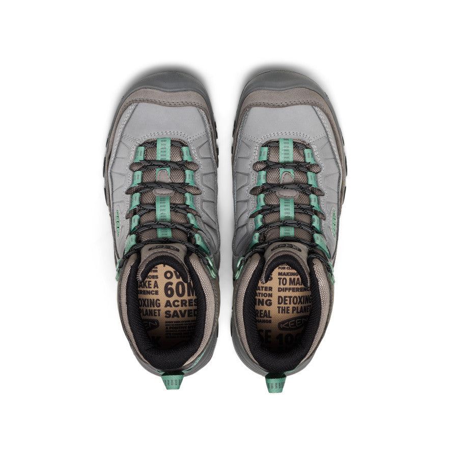 Women's Targhee IV Waterproof Hiking Boot | Alloy/Granite Green - Image 4