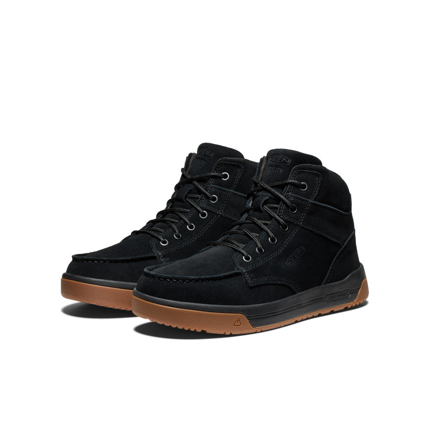 Men's Gibson Boot (Soft Toe) | Black/Gum - Image 2