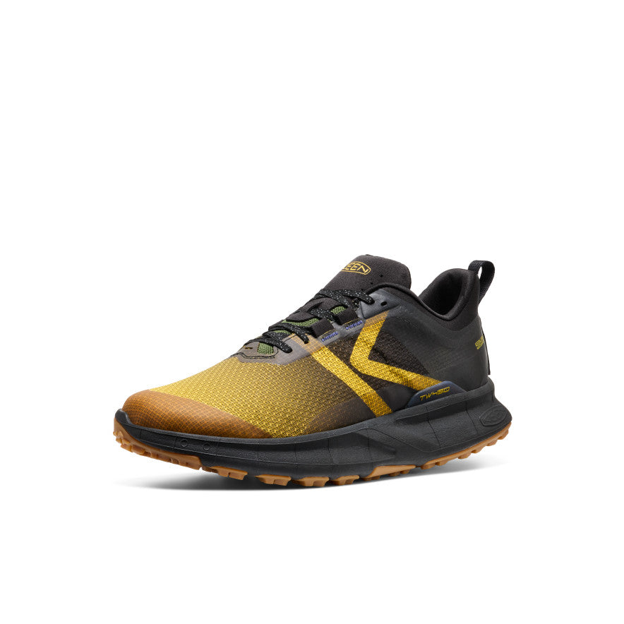 Men's 450 Dirt Waterproof Hiking Shoe | Lemon Curry/Black - Image 3