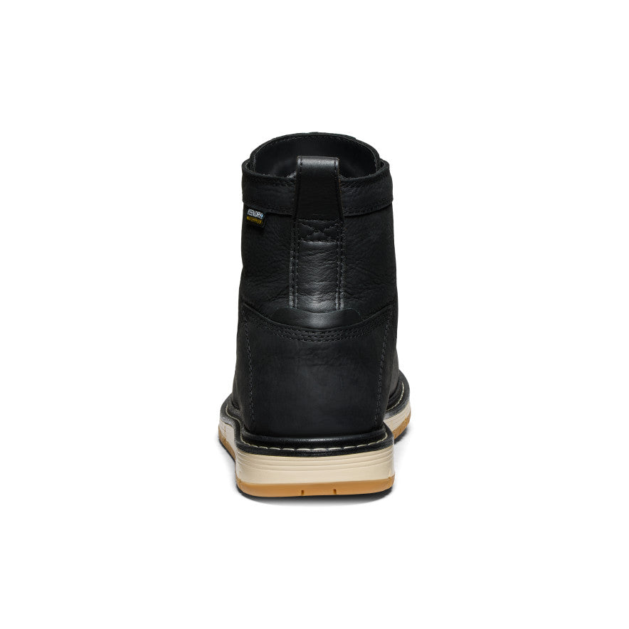 Men's San Jose 6 Waterproof Boot (Aluminum Toe) | Black/Gum - Image 5