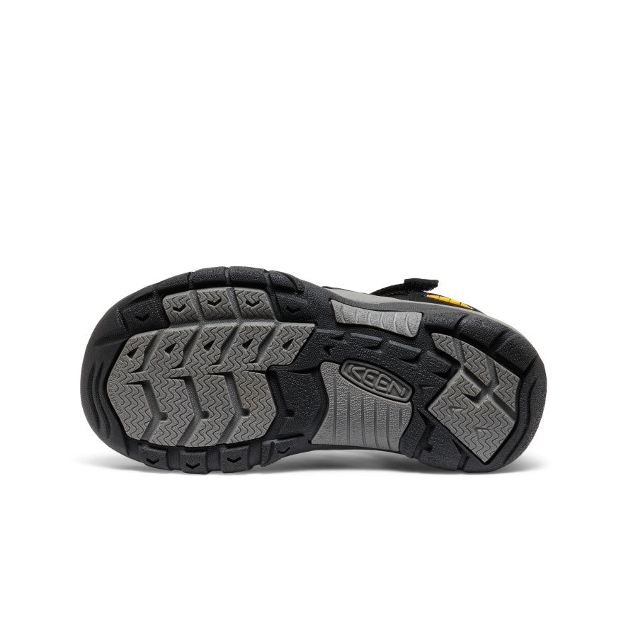 Big Kids' Newport H2 | Black/Keen Yellow - Image 6