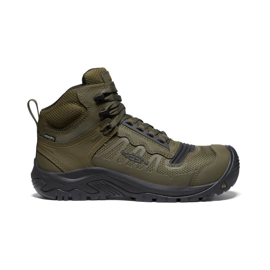 Men's Reno Mid Waterproof (Carbon Toe) | Dark Olive/Black