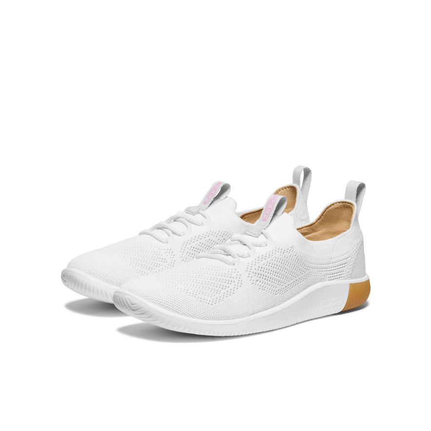 Women's KNX Knit Sneaker | Star White/Moonlite Mauve - Image 2